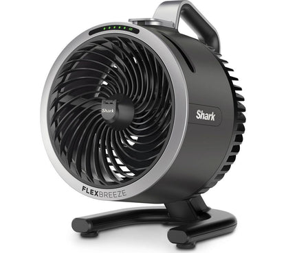 Shark FlexBreeze HydroGo FA050UK Portable Misting Fan – Indoor & Outdoor Cooling Fan | Charcoal