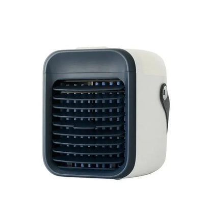 Portable Mini Air Cooler Fan – 3-in-1 Cooling Fan & Humidifier | Cordless USB Rechargeable